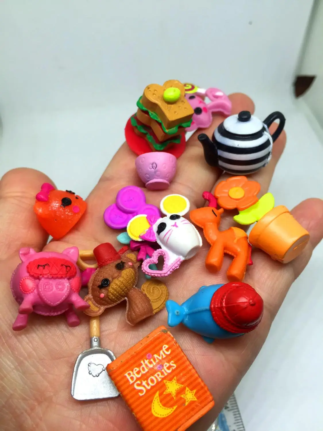 50 шт./лот мультяшная фигурка Lalaloopsy аксессуары милые Мультяшные животные для