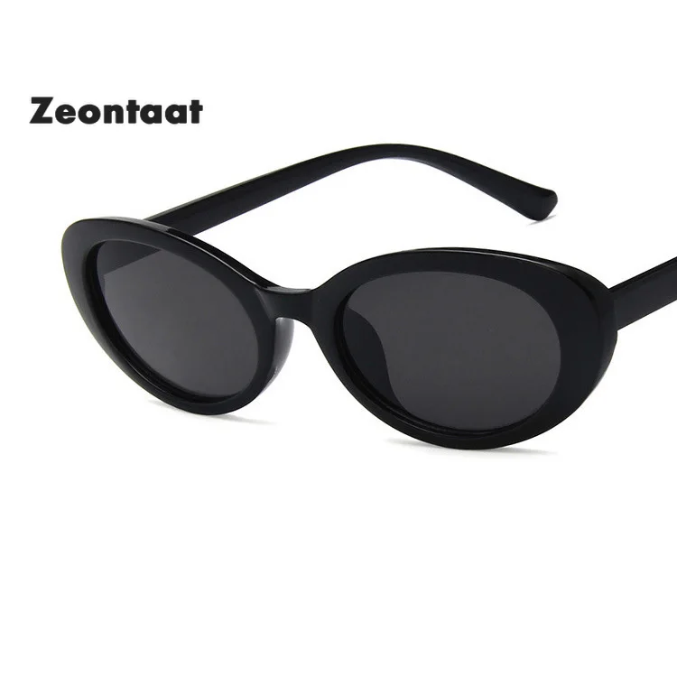 

Oval Sunglasses Lady Small Frame Vintage Women Sun Glasses Retro Black Round Decoration Glasses for Female UV400