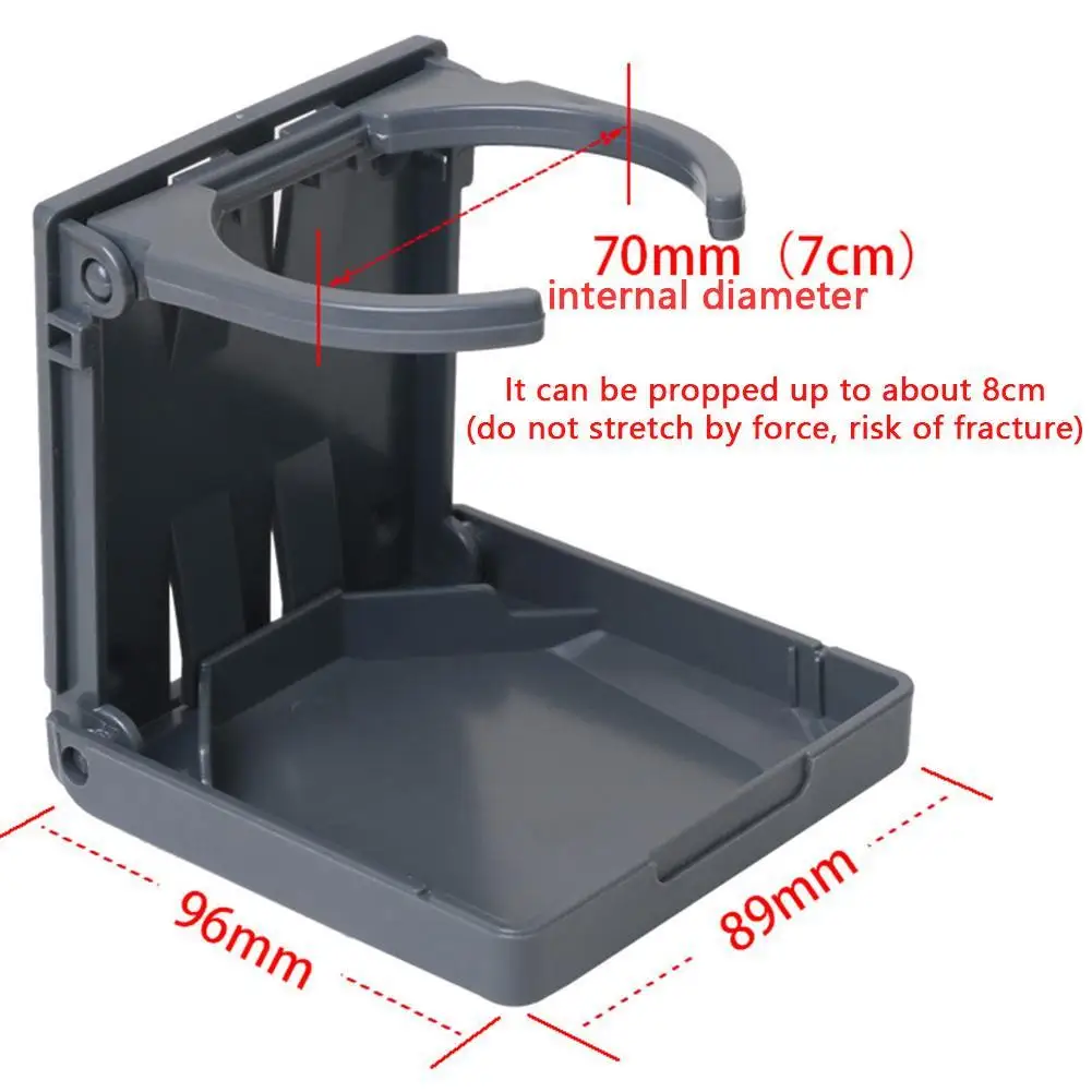 Универсальный автомобильный пластиковый держатель для напитков регулируемая