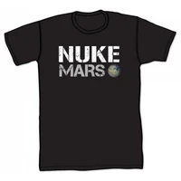 nuke mars fashion simple letter design t shirt mens summer cotton short sleeve o neck t shirt new s 3xl
