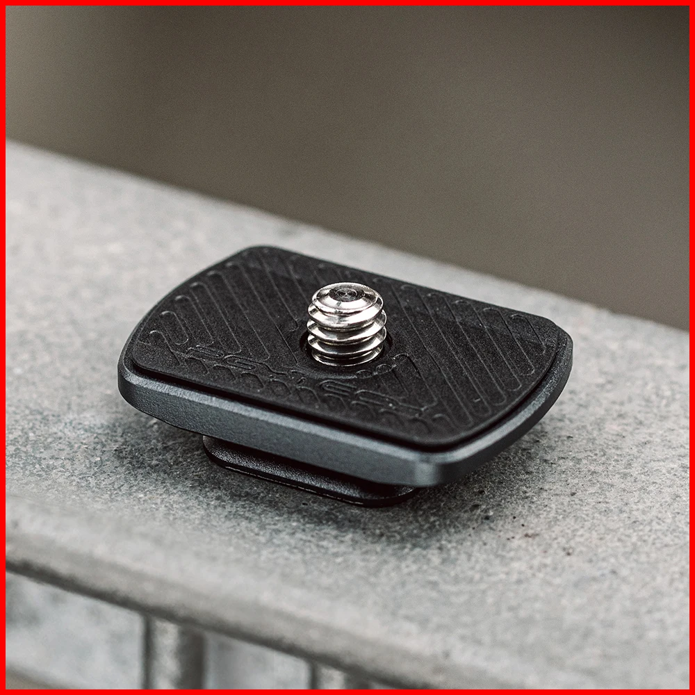 

Pgytech SnapLock Plate Nano dove-tail cold shoe mount 1/4” screw design SnapLock Swivel and Tilt Mount Nano
