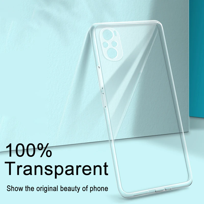 Ультратонкий Прозрачный мягкий чехол для Xiaomi Redmi Note 10 9 8 7 Pro 10S 9S 9T 8T силиконовый K40