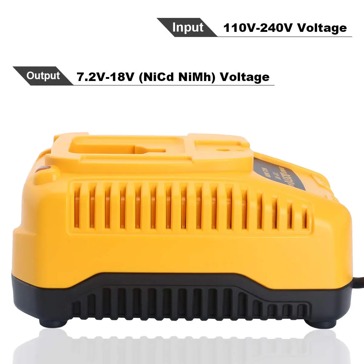 Быстрое зарядное устройство DW9116 DC9320 DC9319 для Dewalt 7 2-18 в XRP NI-CD Ni-MH аккумулятор DC9096