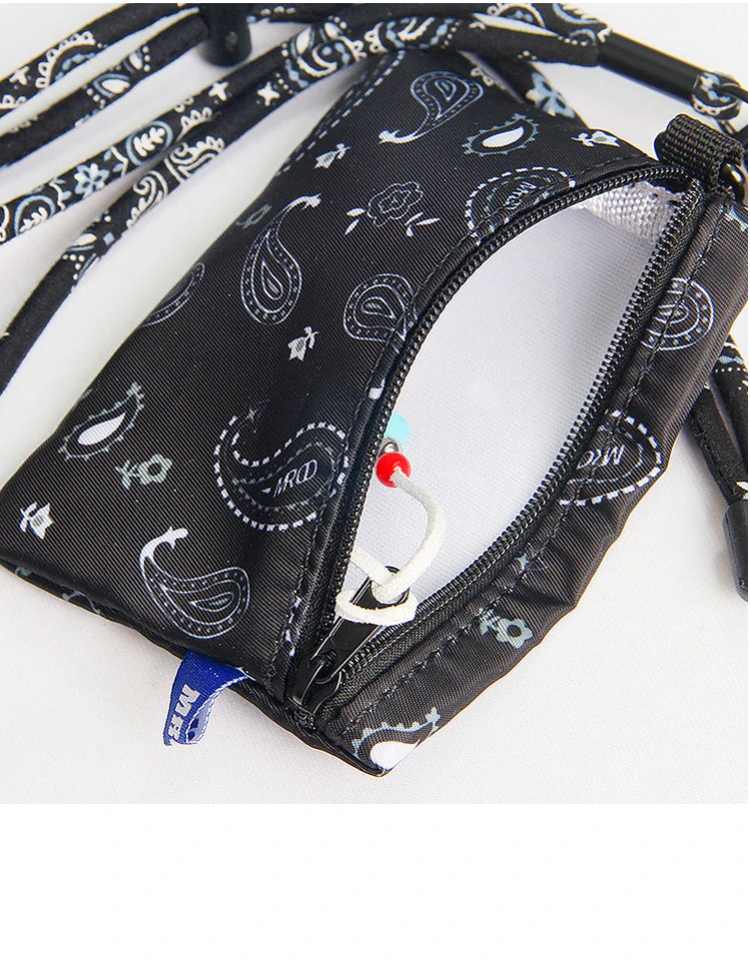

Japanese Style Mens Coin Purse Nylon Cloth Small Wallet Waterproof Card Holder Fashion Wallet Purse Casual Mini Crossbody Bag