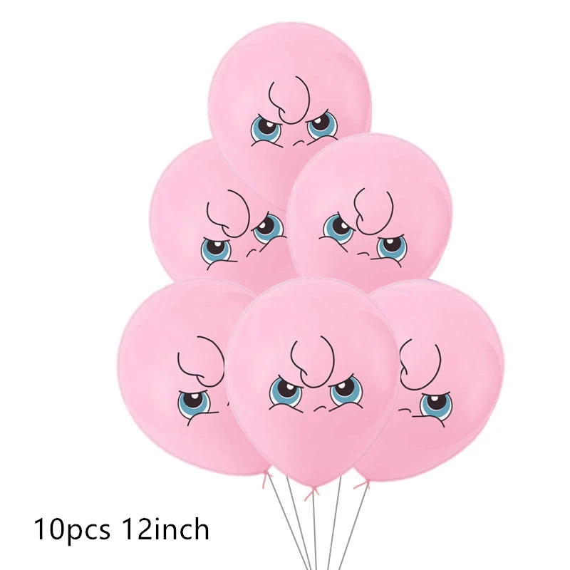10pcs 12inch Новые воздушные шары Пикачу pokemon go, праздничные вечерние шары с днем рождения, праздничные украшения для детей, подарок для мальчиков, Мультяшные игрушки - Цвет: 10pcs 12inch