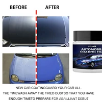 car care polishing waterproof floor beeswax car paint beauty repair solid electroplating crystal wax car supplies1pcs