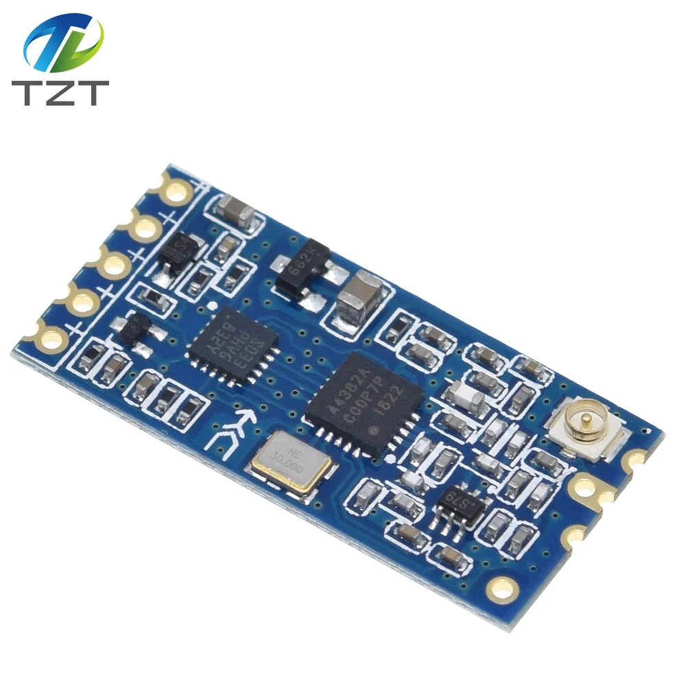TZT 433 МГц HC-12 SI4463 беспроводной модуль последовательного порта 1000 м Замена Bluetooth
