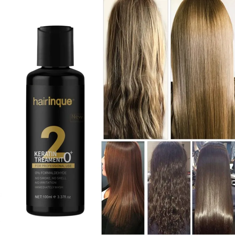 New Keratin Hair Treatmen Straightening Repair Care Mask Smoothing Treatment Shiny Conditioners | Красота и здоровье