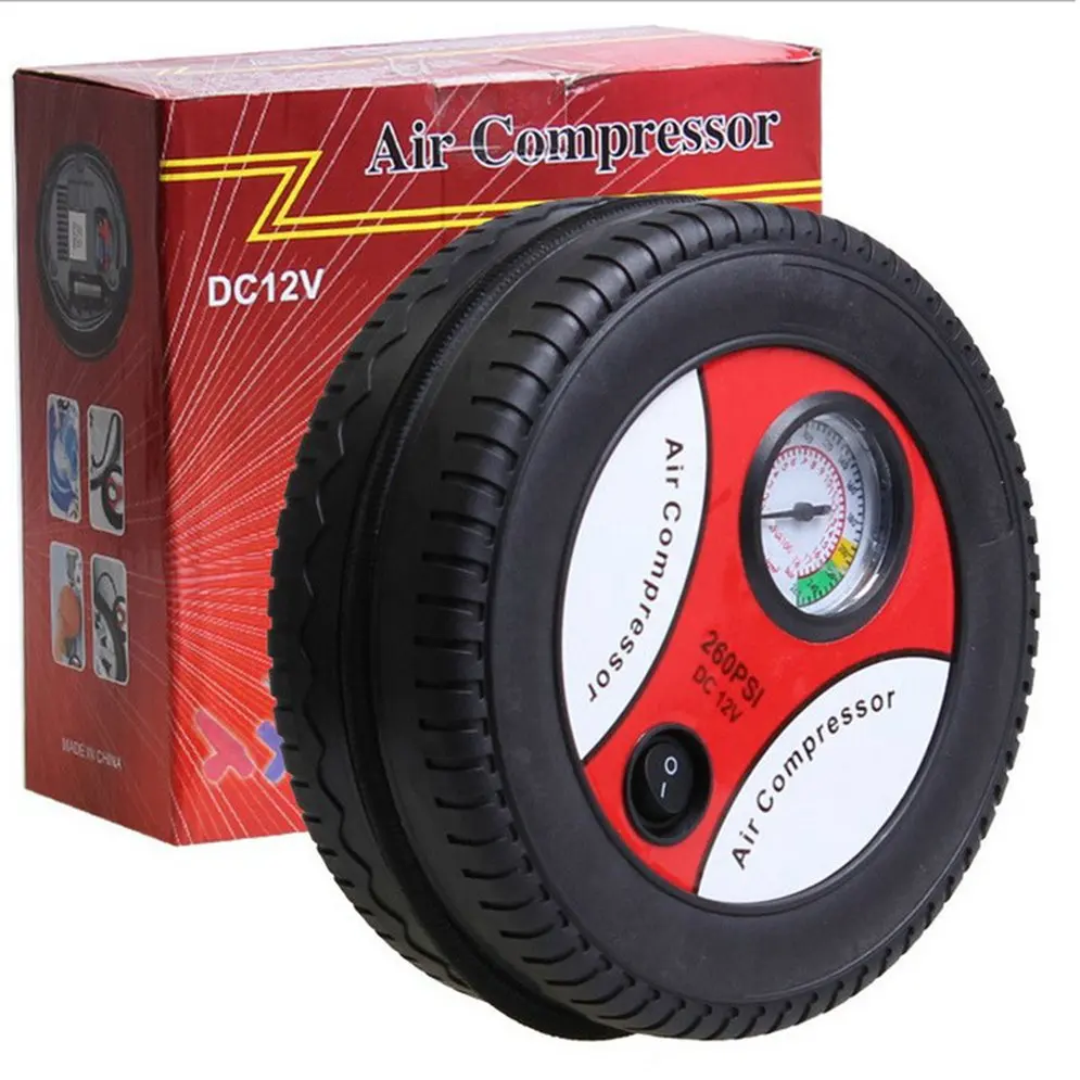 Автомобиль Mini насосы для DC12V металла пластик Электрический воздушный компрессор
