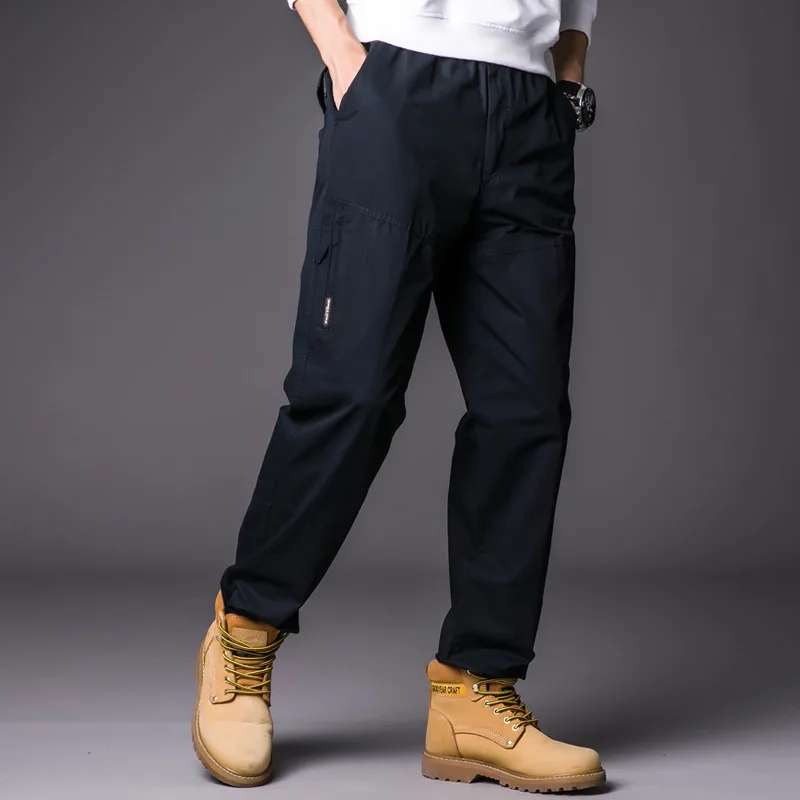 Брюки карго мужские тактические штаны военные модные повседневные Прямые брюки