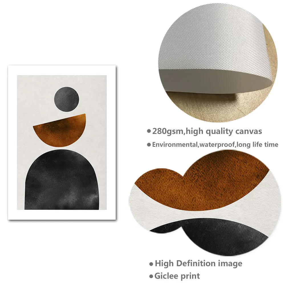 

Geometry Abstract Vintage Poster Nordic Style Canvas Print Simplicity Art Painting Line Drawing Wall Picture Modern Home Decor