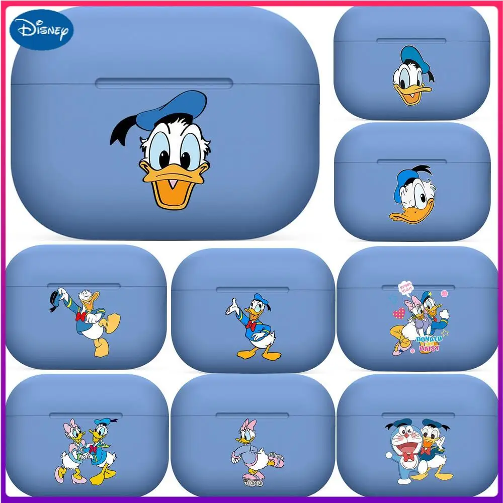 

funny Donald Duck blue For Airpods pro 3 case Protective Bluetooth Wireless Earphone Cover For Air Pods airpod case air pod Case