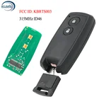 Смарт-брелок 2B для SUZUKI SX4 Grand Vitara Swift 315 МГц ID46 чип FCC ID: KBRTS003