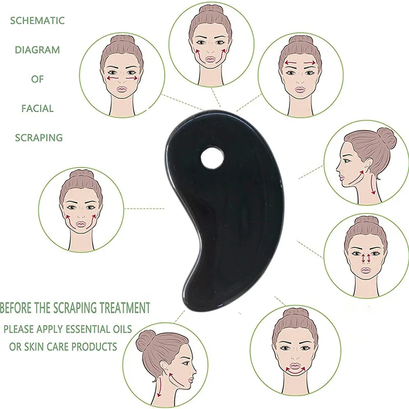 

Natural Beeswax Gua Sha Scraper Board Massage Rose Guasha Stone For Face Neck Skin Lifting Wrinkle Remover Beauty Care
