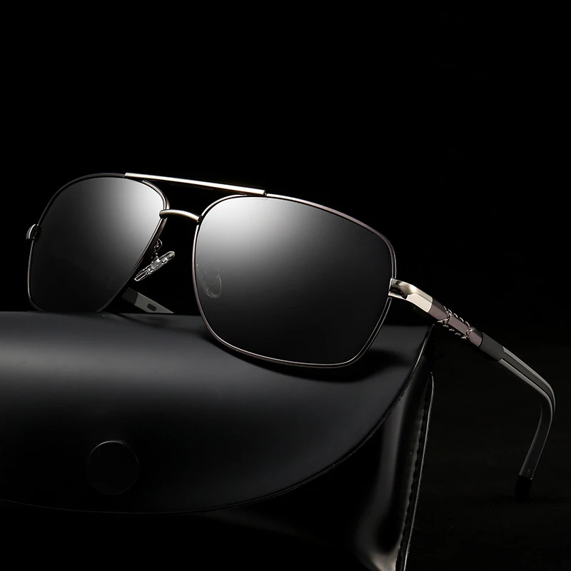 Солнцезащитные очки по рецепту Мужские поляризационные солнцезащитные цветные