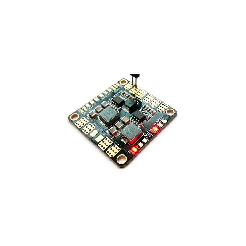Мини-концентратор питания Matek распределительная плата PDB с BEC 5В и 12В для FPV QAV250 ZMR250