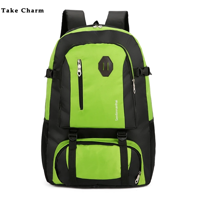 

Men's Backpack Nylon Outdoor Camping Hiking Rucksack Leisure Women's Travel Bag Pack Teenagers School Bag Male Sport Backpack