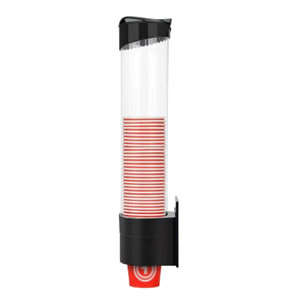

70Cups Plastic Paper Cup Holder Automatic Water Dispenser Cup Holder Disposable Paper Cup Rack Home Improvement