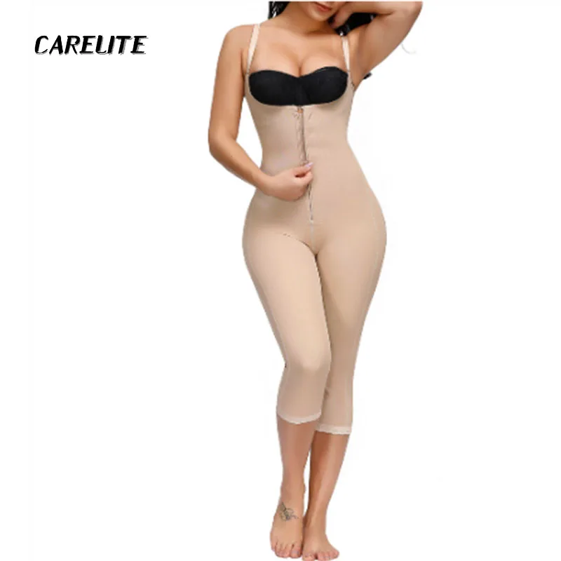 

Waist Trainer Women'S Open Bust Tummy Control Shapewear Thong High Bodysuits Thigh Trimmer