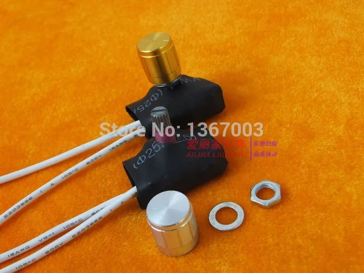 20 шт. 220 В настосветильник лампа 2 ходовой переключатель регулировки яркости для
