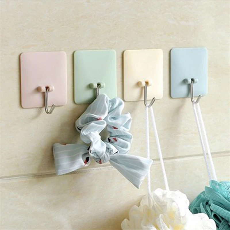 Ванная комната пластиковые настенные крепления полотенца вешалка для одежды
