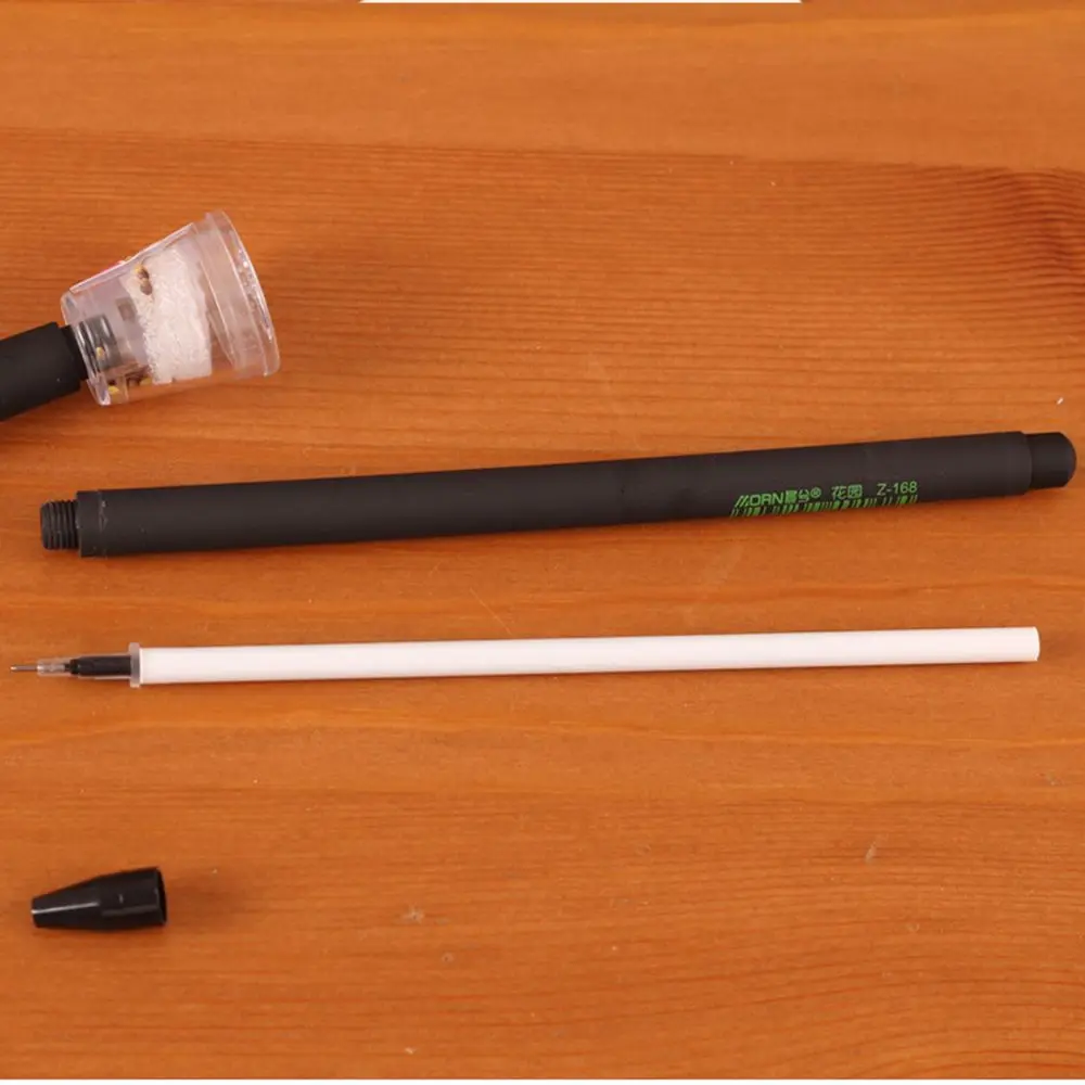 Новые творческие развивать завод гелевая ручка 0 5 мм с черными чернилами сад