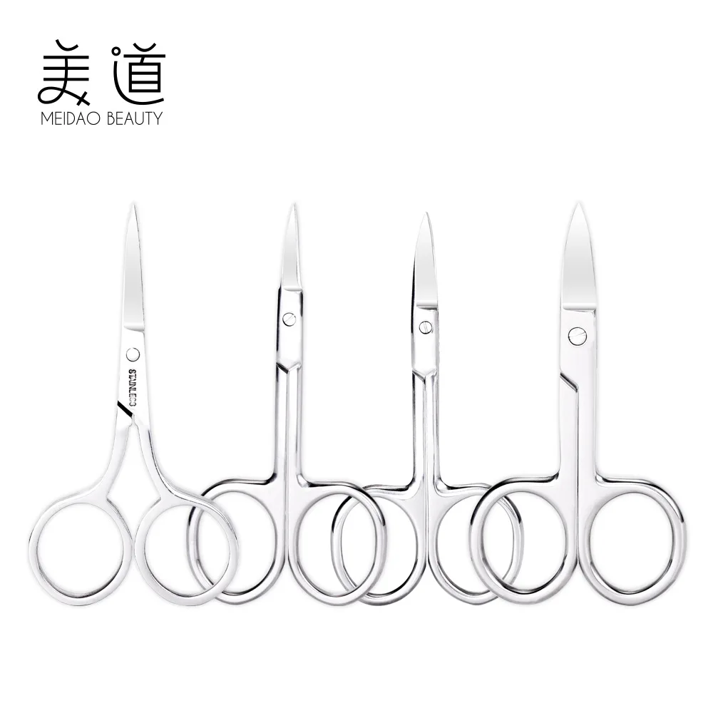 Красота Макияж инструмент из нержавеющей стали налокотник век наклейки обрезки