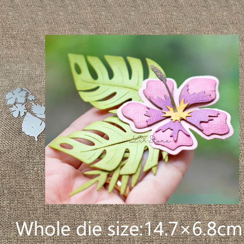 

Новый дизайн, металлический трафарет для рукоделия, пресс-формы, цветок, листья, украшение, скрапбукинг, высечки, альбом, бумага, карточки, ре...