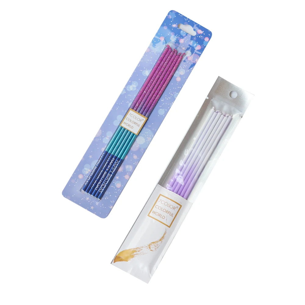 Украшение для торта в виде свечи на день рождения Фантастическая звезда пустая