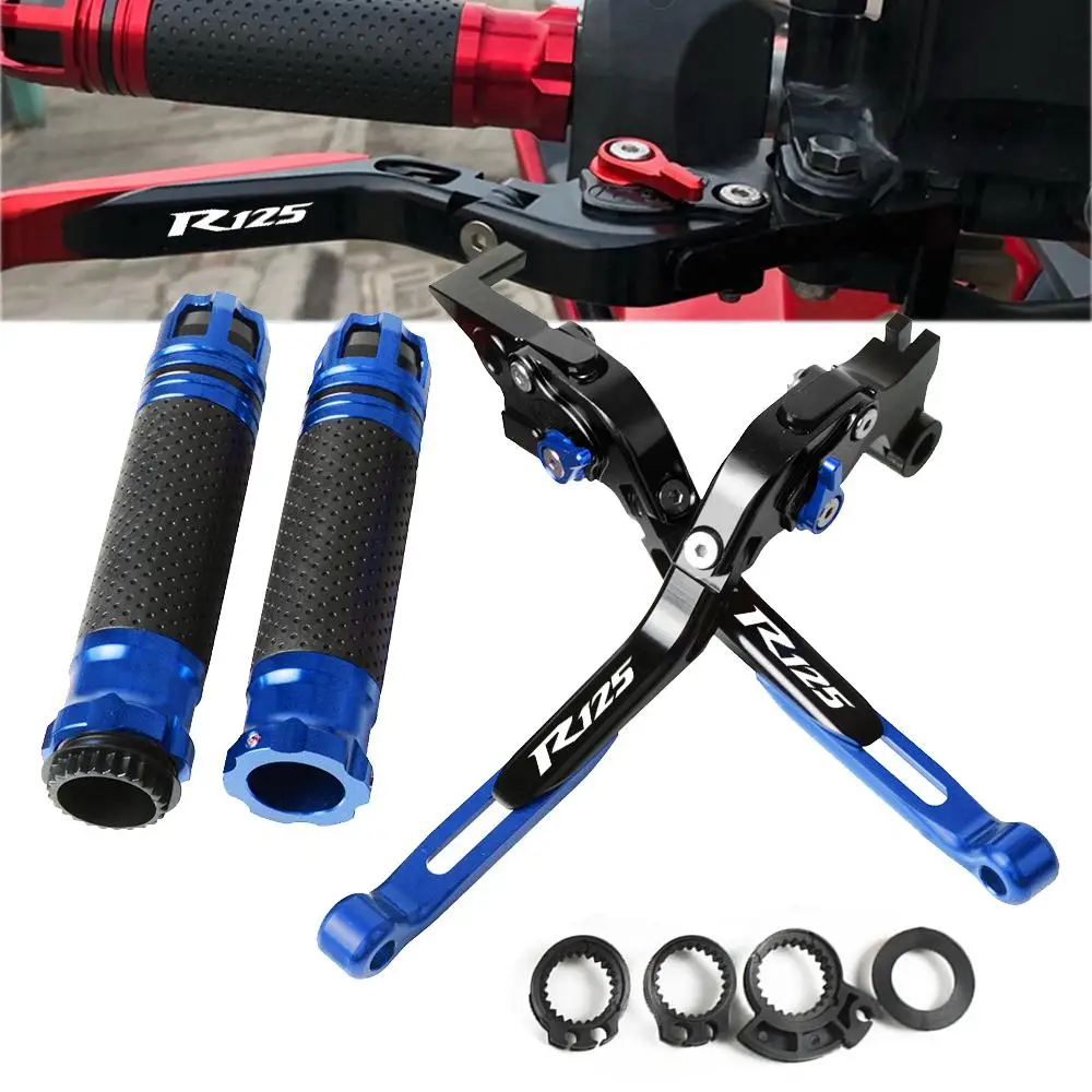 Выдвижной рычаг сцепления тормоза мотоцикла рукоятка руля для YAMAHA YZFR125 2008-2017 2012