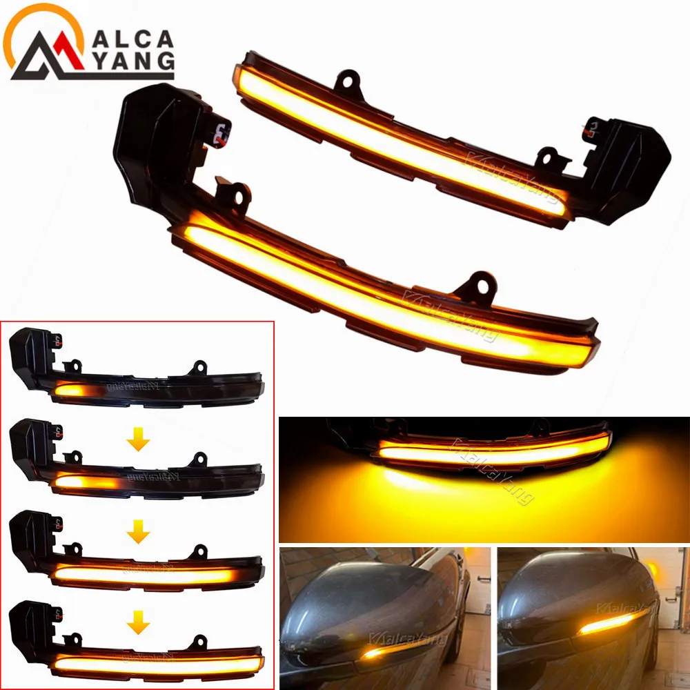

Fit for Jaguar XE XF XJ F-TYPE XK XKR I-PACE X250 X260 Dynamic Blinker Indicator Mirror Turn Light Signal