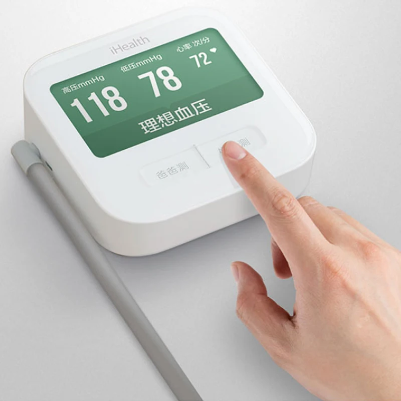 Xiaomi IHealth Bluetooth 4,0 умный монитор артериального давления на руку BPM1 4,3 дюймов wifi контроль цифровой сфигмоманометр