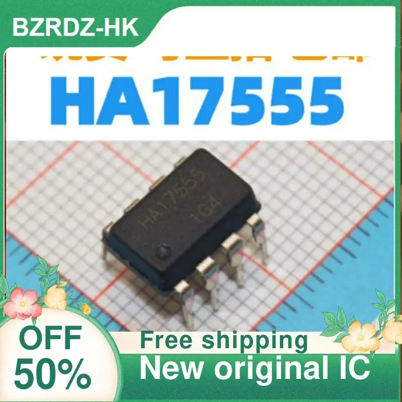 1-20PCS HA17555 DIP-8 Precision time base circuit IC timer New original IC