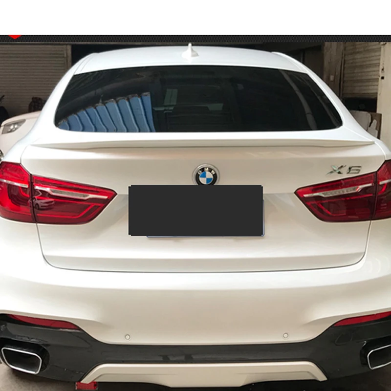 Стайлинг автомобиля ABS X6 F16 задний спойлер крыло багажника для BMW M стиль