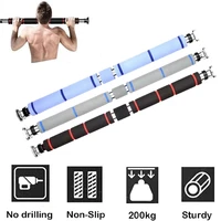 200kg 60 100cm adjustable door horizontal bars chin up exercise home workout gym pull up bar sport training fitness equipments
