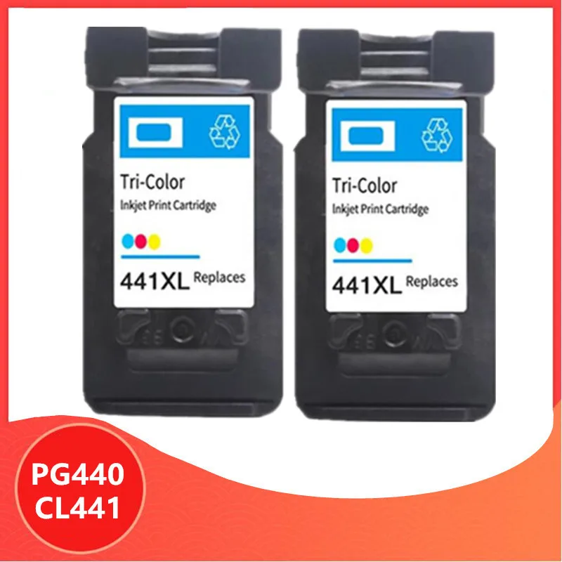 2PK Цвет PG 440 PG440XL CL 441 совместимый чернильный картридж для принтера Canon PG440 CL441 440XL 441XL