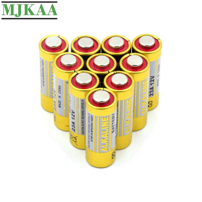 MJKAA 20 шт. 23A 12 В сухая щелочная батарея L1028 23AE 21/23 A23 V23GA MN21 для дверного звонка