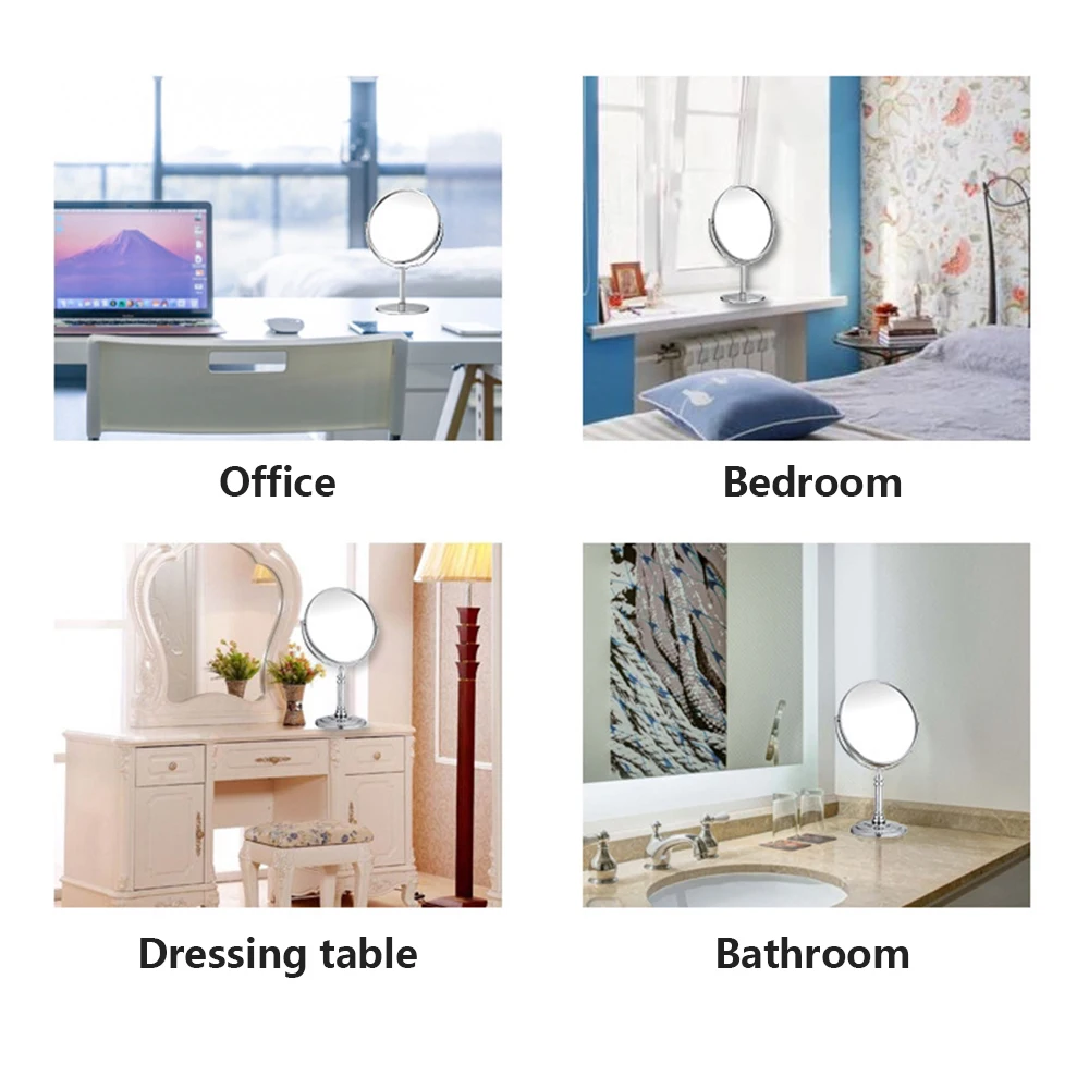 Портативная подставка для зеркала увеличительное зеркало макияжа настольная