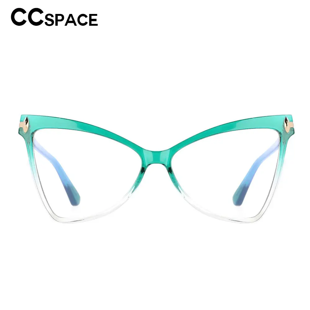 

53244 lentes filtro azul mujer Tr90 Oversized Sexy Anti-Blue Light Glasses Frame Women's Optical Fashion Computer Eyeglasses