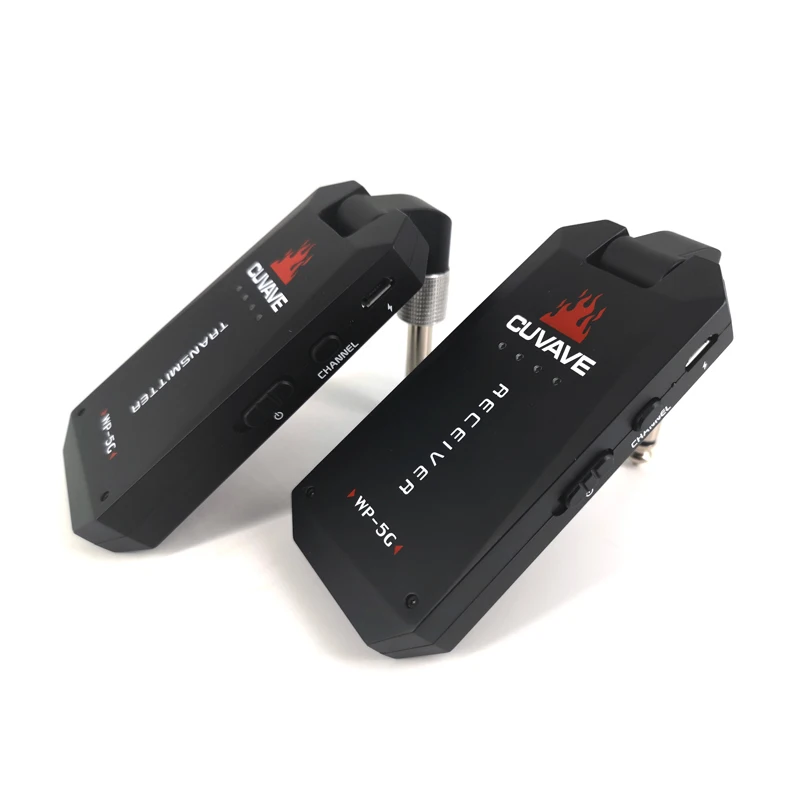 Беспроводная гитарная система 5 8G беспроводной аудиопередатчик приемник 4 канала