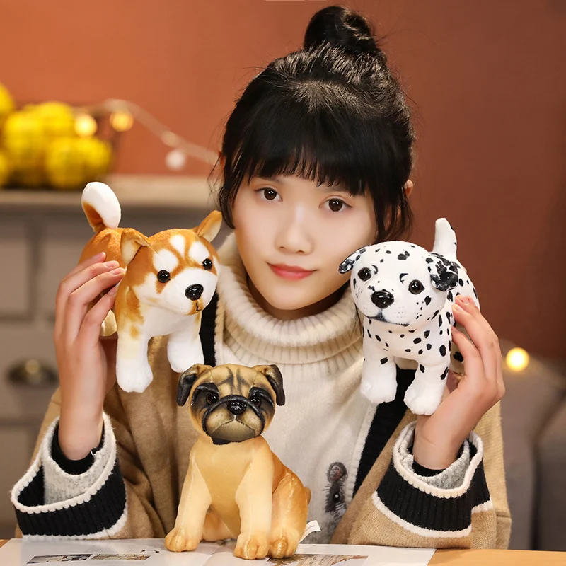 

Simulation HUSKY Plush Toys Stuffed Animal Dolls Simulation Standing Shiba Cute Inu Sitting Dog Birthday Gift for Kids
