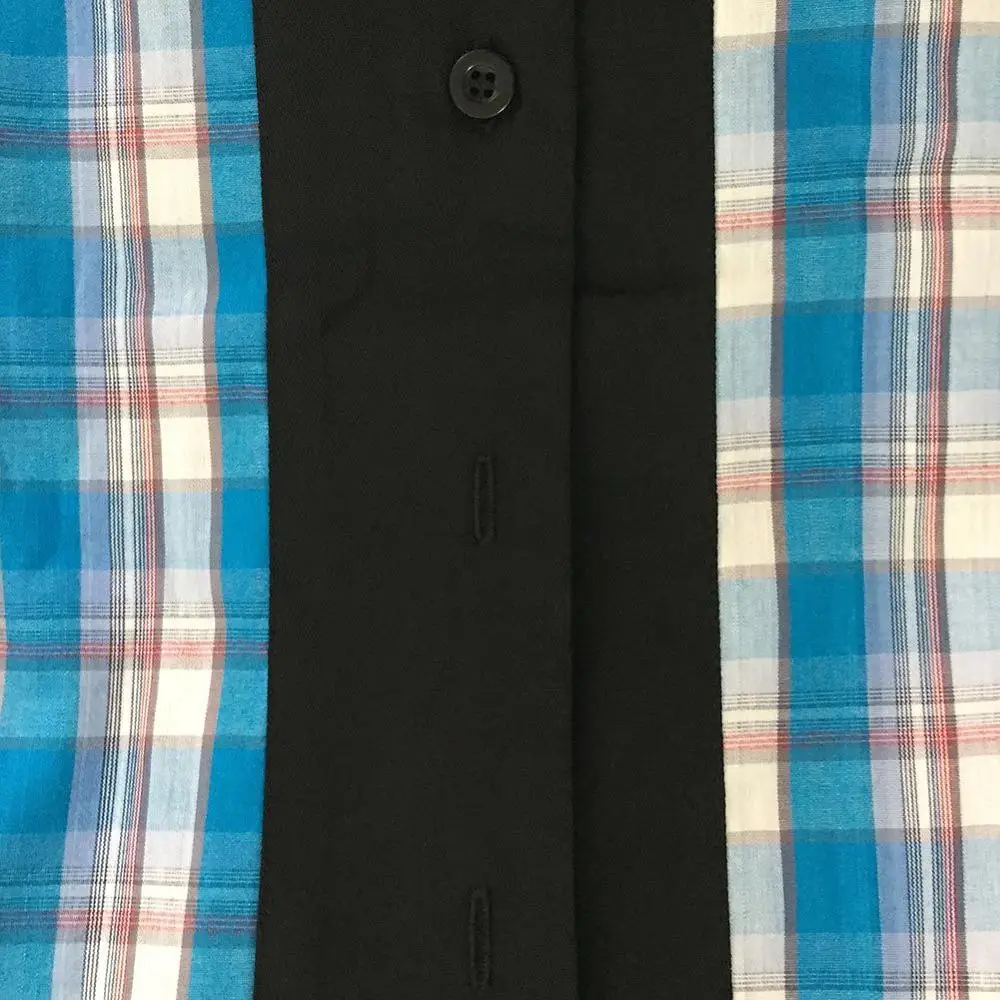 Мужская винтажная рубашка в клетку стиле Боулинга | одежда