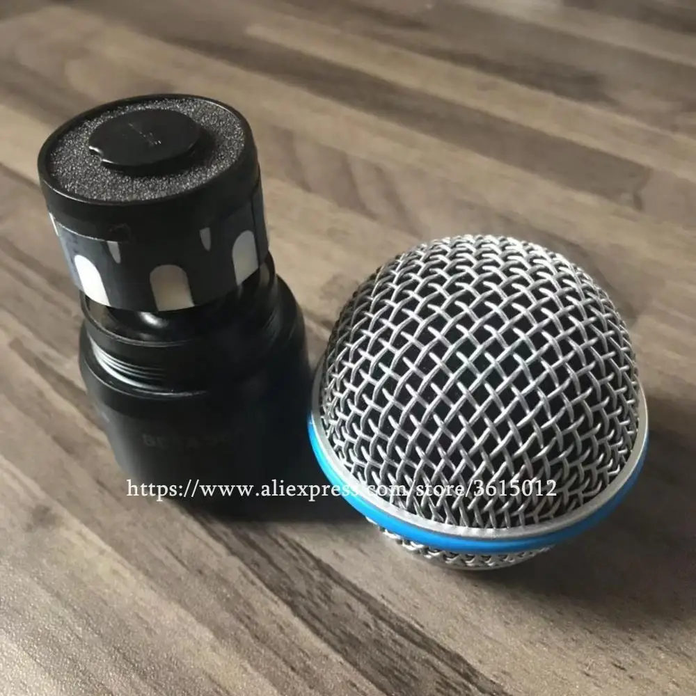 Замена картриджа Капсульная головка для микрофонной системы Shure для SM58 BETA58 BETA58A PGX4 SLX4 беспроводные микрофонные микрофоны
