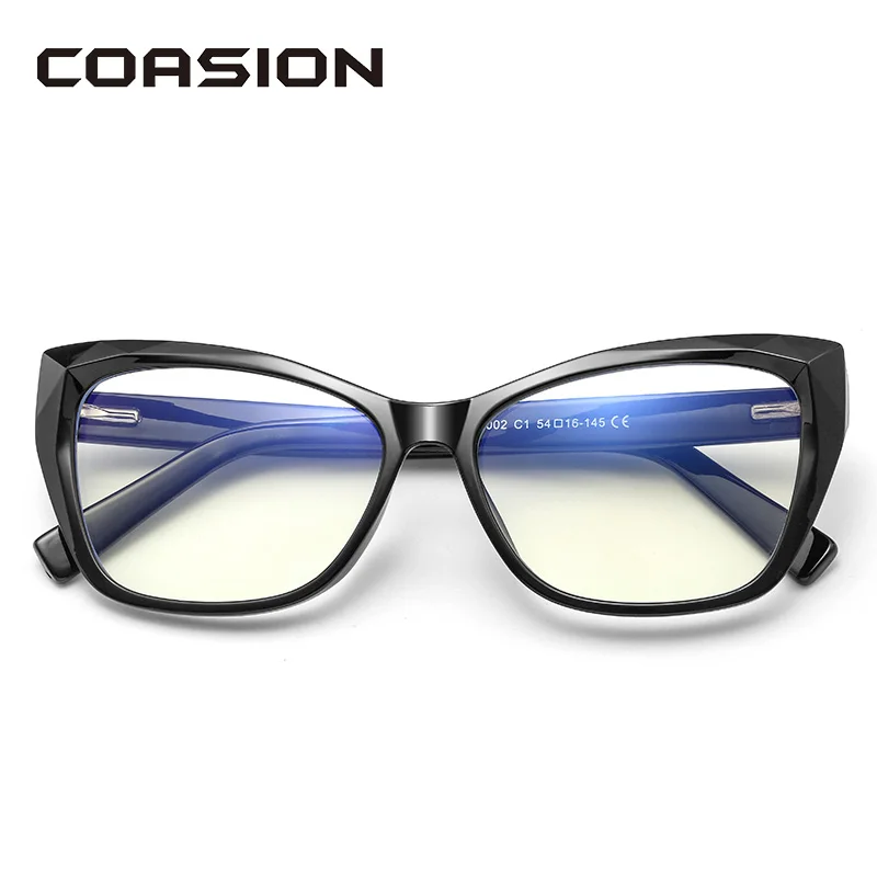 Очки COASION с пружинными дужками женские оптические оправы для компьютера защитой