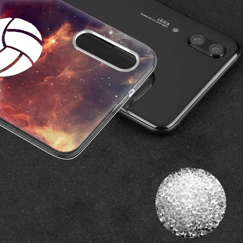 Hot Volleyball Sprot Soft Silicone Case for Huawei P30 P20 Pro P10 P9 P8 Lite 2017 P Smart Z Plus 2019 NOVA 3 3i 5i 5 5Pro Cover | Мобильные