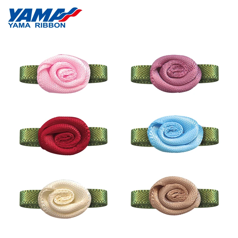YAMA листва наотмашь цветок Диаметр 12mm±2mm лист 22mm±3mm 200 шт./пакет атласной лентой forl