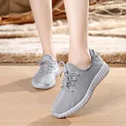Женские кроссовки для бега, кроссовки для бега на шнуровке, дышащая сетчатая женская спортивная обувь для фитнеса и спортзала, женская обувь высокого качества