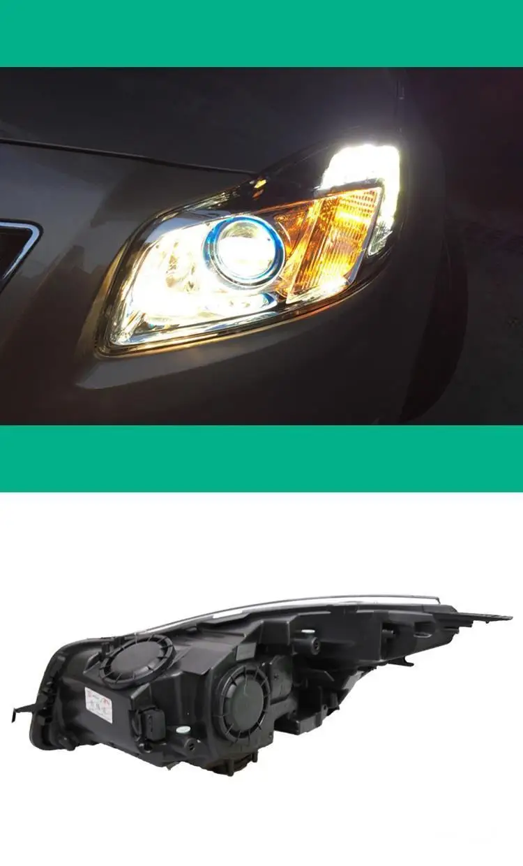 Наружные Drl дневные Neblineros Luces Para Авто Стайлинг светодиодные ходовые Автомобильные фары передние противотуманные фары 13 для Buick Regal