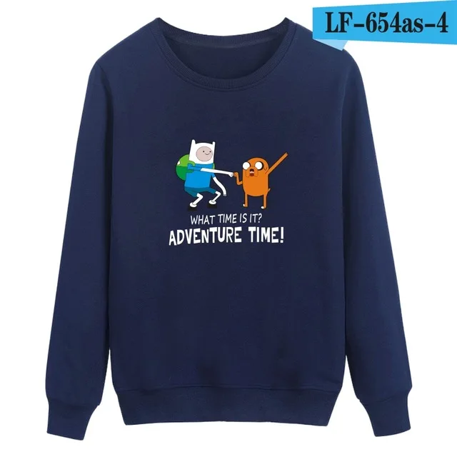 navy blue С изображением Финна из Adventure Time And Jake собака уход за кожей лица толстовки с капюшоном Мужские и женские флисовые худи Толстовка Модный пуловер спортивный костюм верхняя часть - Цвет: navy blue