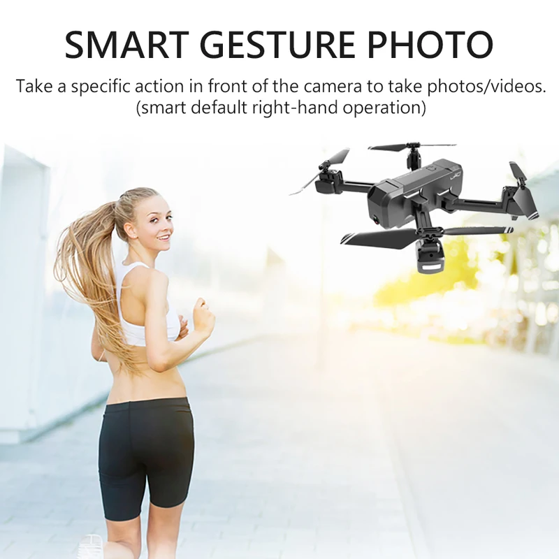 Камера HY607G Drone 4K двойная регулируемая камера Селфи Радиоуправляемый